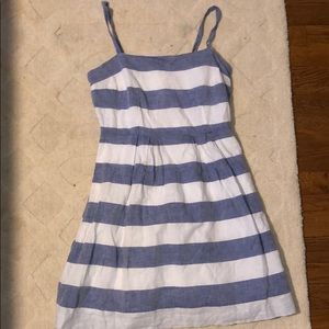 striped summer dress